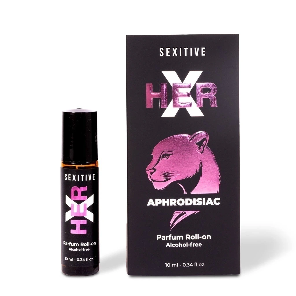 Perfume HER X APHRODISIAC - Aceite concentrado Roll On para zona Intima